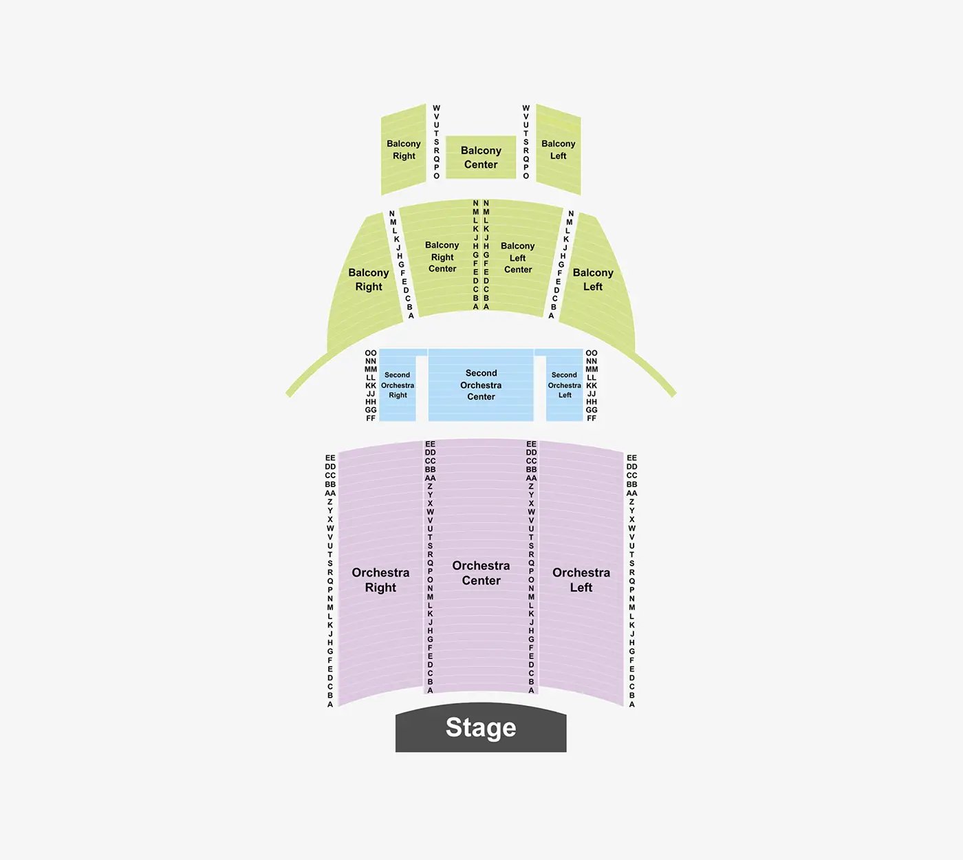 Chevalier Theatre Seating