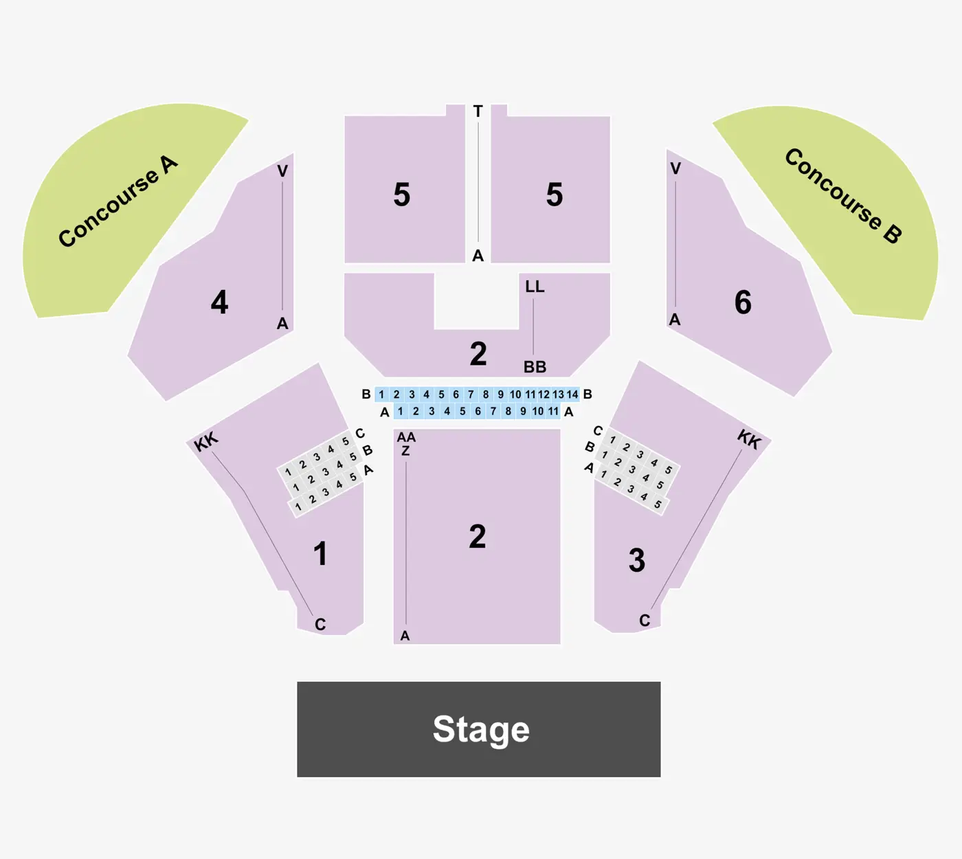 Leader Bank Pavilion Seating Chart