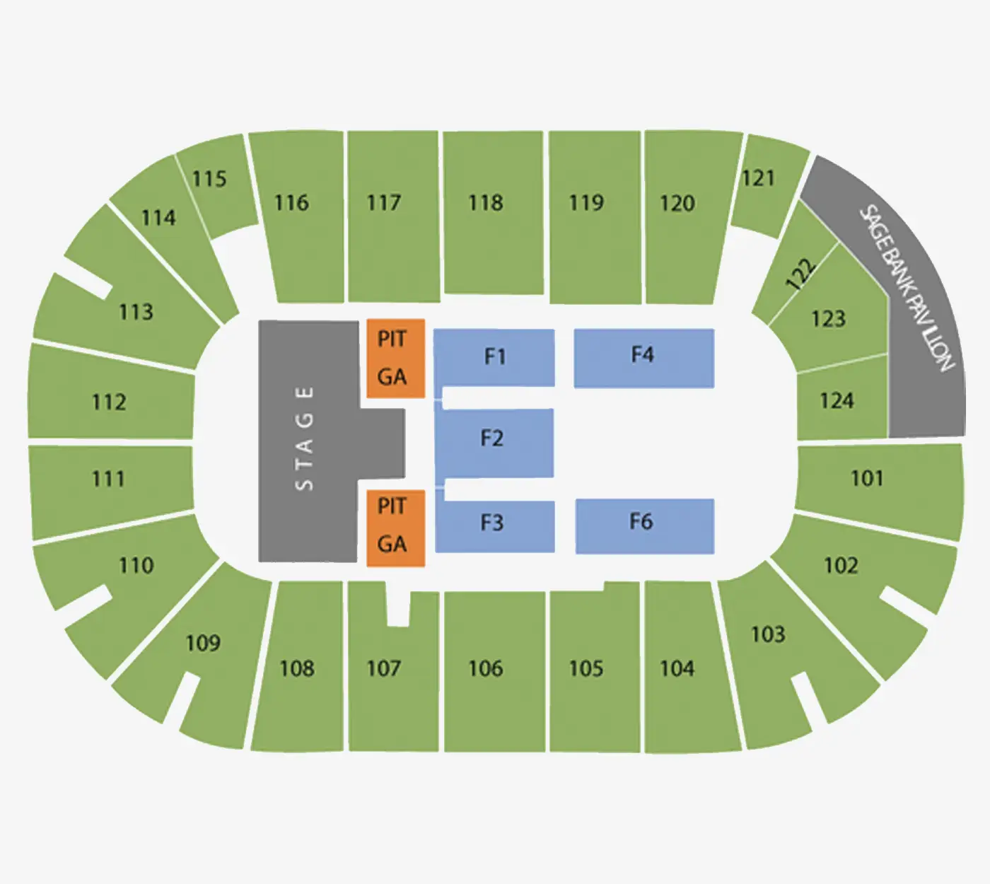 Tsongas Center Seating